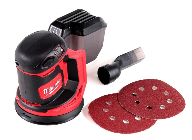 سنباده گرد شارژی میلواکی آمریکا Milwaukee M18 BOS125 BOS125-0 Solo